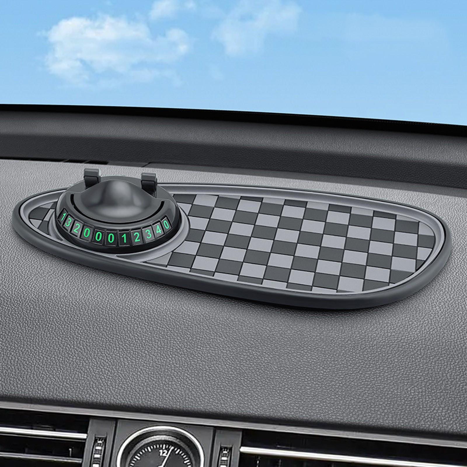 

Автомобильный держатель для мобильного телефона Slip Pad, держатель для солнцезащитных очков, парковочный знак, центральный пульт управления, стойка для хранения