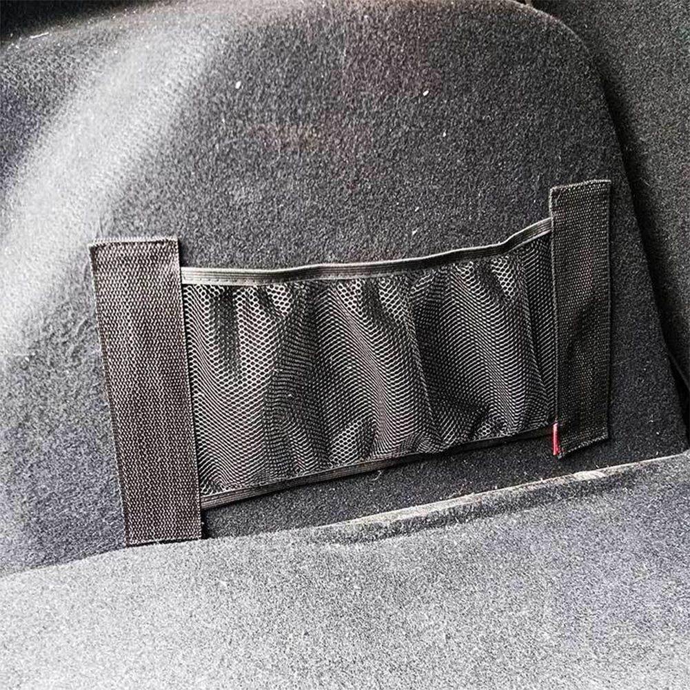 Parça Saklama Ağı Bagaj 1 adet Siyah Araba Araba File Düzenleyici Tutucu Elastik Polyester Saklama Ağı Yepyeni Dayanıklı