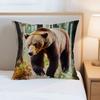 1pcs Jungle Series Pillowcase Square Bedroom Cushion Covers Zipper Living Soft Home Comfortable Decor 45x45cm