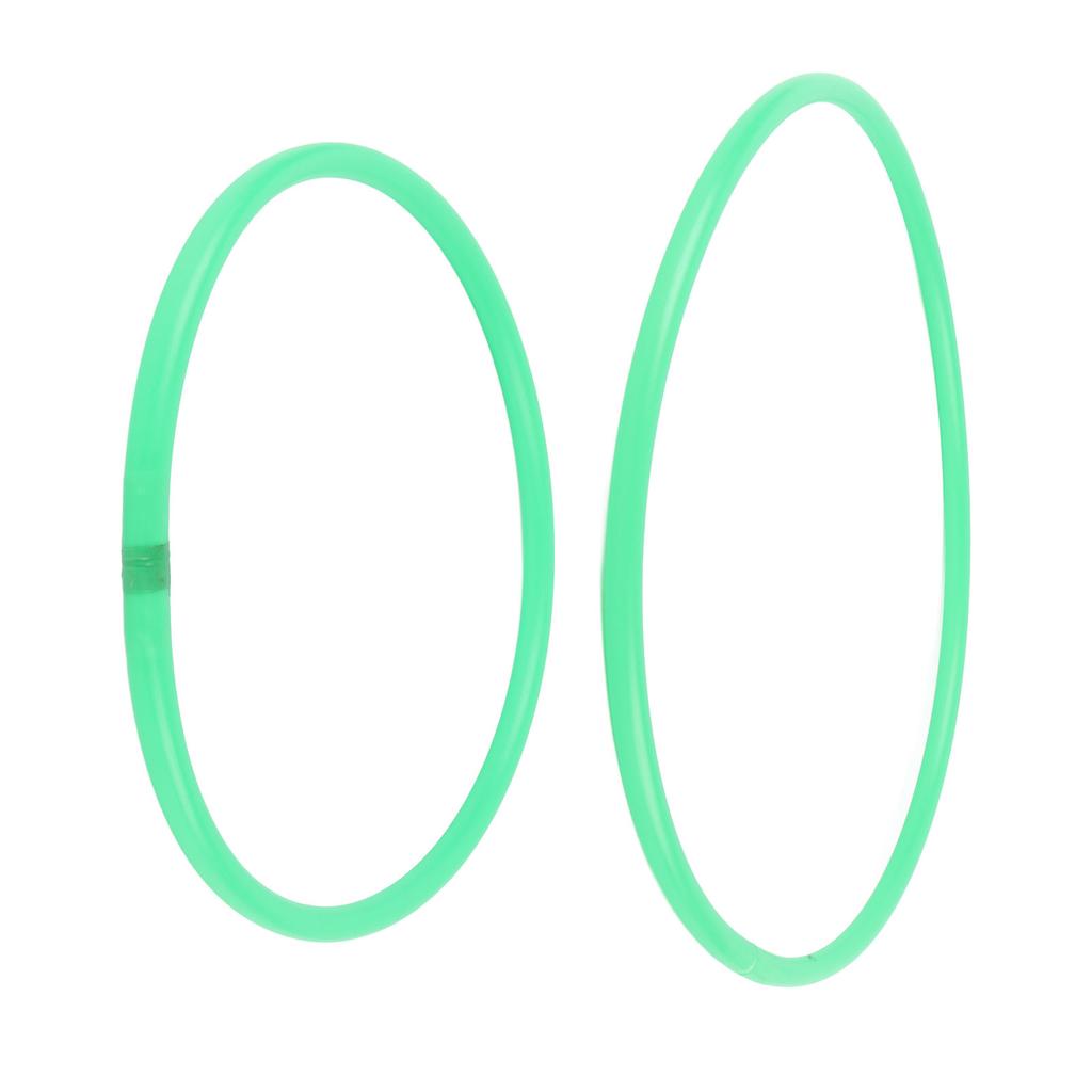 10 Pcs Agility Speed Rings Balance Coordination Sensory Training Jumping Hoop Hollow Green 13.78in