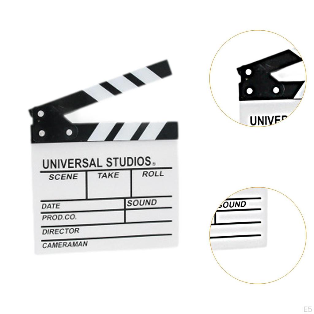 Film Film Clap Tabule Závěsná dekorace Doplňky Divadelní rekvizity Dekor