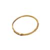 Gold-Plated Copper Zircon Double Knot Bracelet – Personalized Luxury Accessory