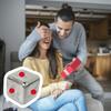 Metallwürfel, romantisches Date, Nacht, Entscheidungswürfel, lustige Aktivität, Paare, Würfelspiel, Spielzeug für Valentinstag, Jahrestag