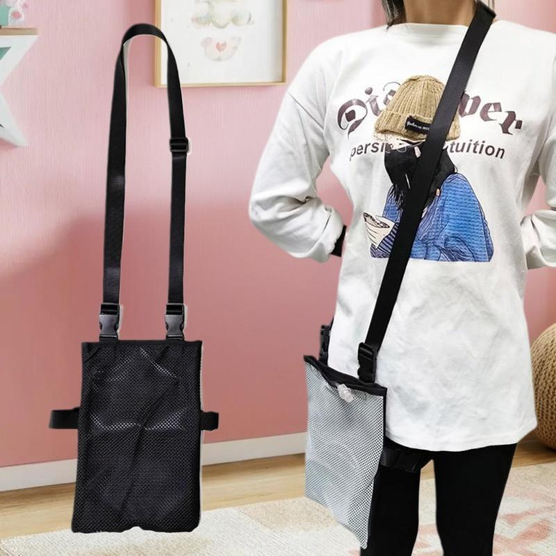 Halter für Urinbeutel mit großer Kapazität Patienten-Urinalbeutel Ältere Drainagebeutel Katheterhalter Atmungsaktives Netz Urinbeutel