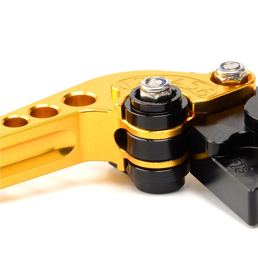 For Honda NC750X 2016- Short Adjustable Brake Clutch Lever Customizable Laser