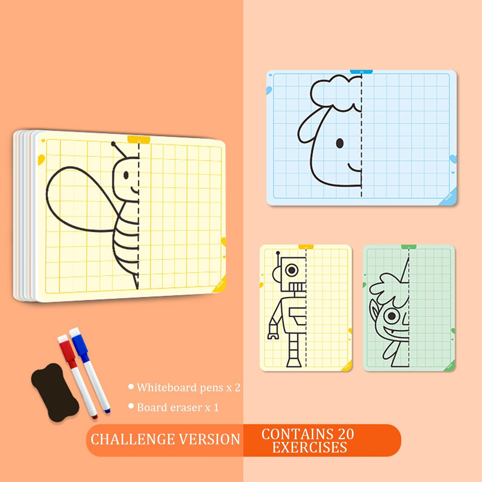 

Симметричная живопись, графическая симметрия, детский сад, средний и большой класс, образовательная художественная зона, материалы, самодельные учебные пособия 2 мл One Size