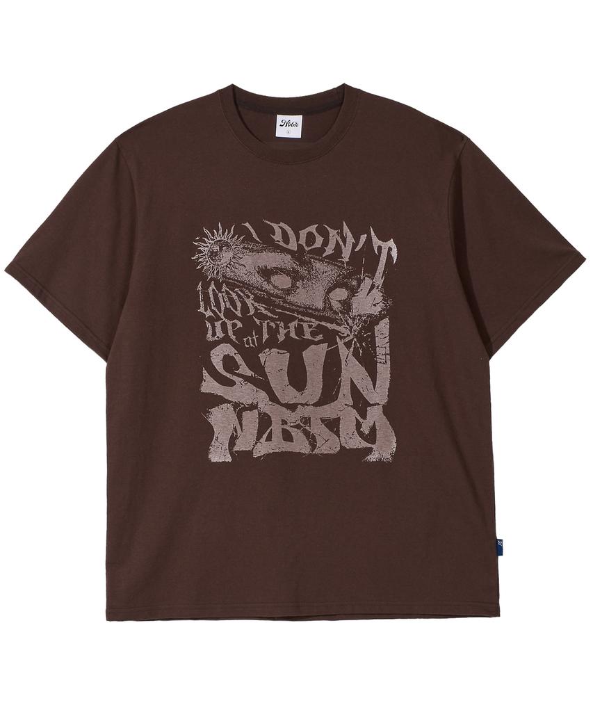 Nasttingijeubeleoldaenmi Sun Artwork Tee_Brown