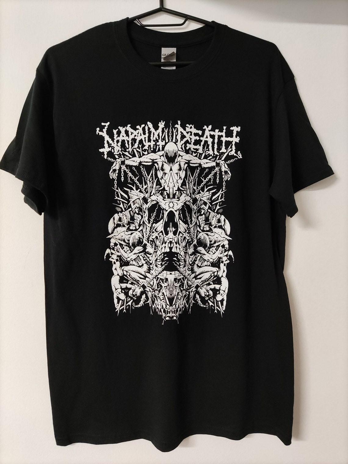 Napalm death SHIRT grindcore death metal insect warfare brutal truth Unisex Tee XXXXL