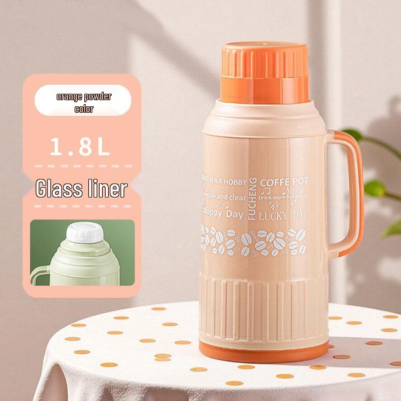 Large Capacity Glass Electric Kettle and Thermos for Dorm or Home
