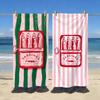 Art Sardines Fish Towel Sports Quick Dry Travel Camping Gear Sandproof Soft Light Large Beach Towel
