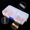 240Pcs 3.5mm Size Bullet Connectors Terminal Male & Female with Insulation Cover Crimp Terminals Gold Wire Terminals