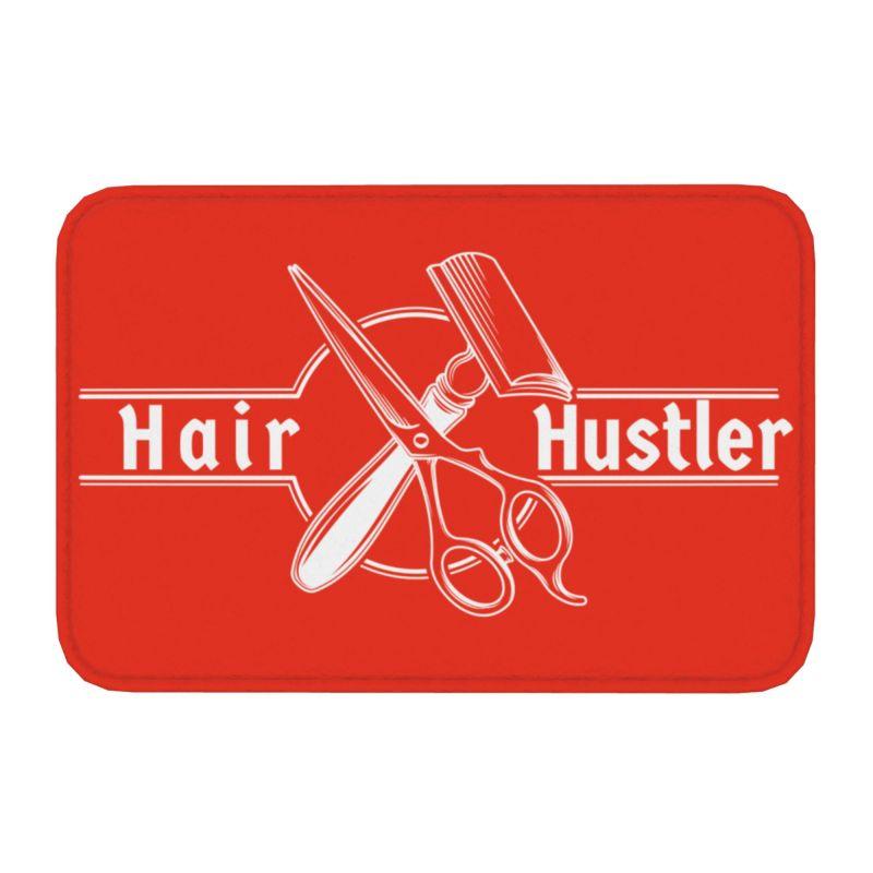 

Scissors Comb Welcome Rug Hairdresser Salon Barber Shop Doormat Durable Washable Entrance Carpet Shop Decor Lounge Rugs Gifts 40cmx60cm