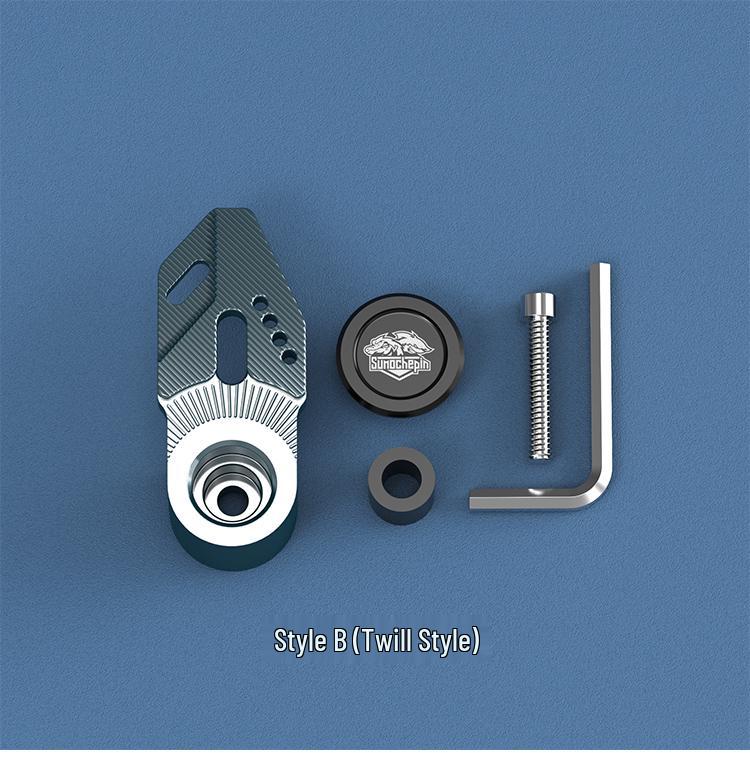 Universal No-Drill Front-Mounted Hook for Electric Scooters & Motorcycles
