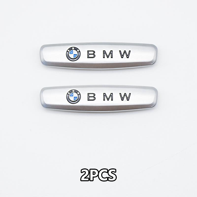 Metal Emblem Seat Stickers Auto Anti-kick Pad Badge For BMW M Logo M2 M3 M4 M5 M6 F48 G01 E84 E83 F39 F10 F30 Accessories