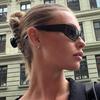 Y2K Spicy Girl Punk Sunglasses: European & American Influencer Style 2024
