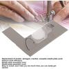 Needle Plate Assembly Cover, Sewing Machine Replacement Needle Plate Cover Plastic Material Needle Plate Assembly for Sewing Machine