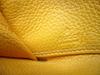 Authentic GUCCI Logo Motif Yellow Leather Round Zip Long Wallet #a835  Refurbished