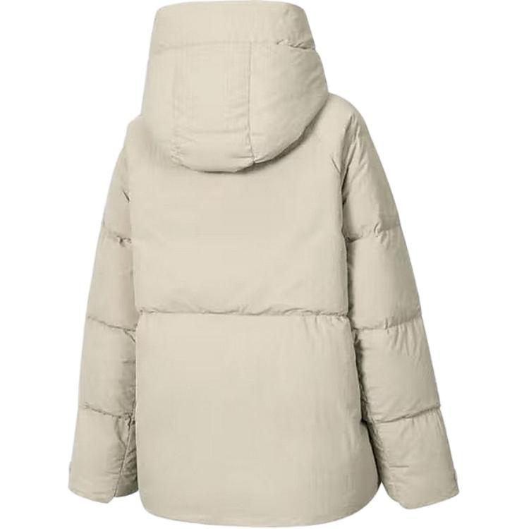 Adidas Sportswear Comfortable Casual Hooded Down Jacket Women Jackets Gray JM4617