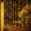 Guirlandes Lumineuses LED d'Extérieur Imperméables: Guirlandes lumineuses festives pour Noël, anniversaires et fêtes sur les arbres