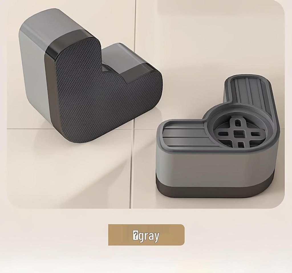 Anti-Vibration Silent Washing Machine & Refrigerator Riser Stand with Anti-Slip Pads