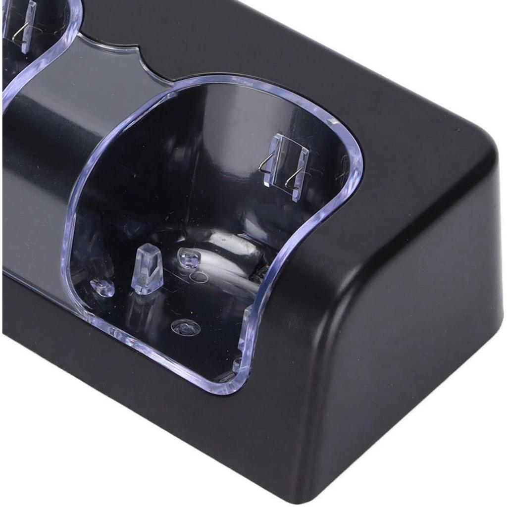 Dual Remote Charging Dock Station and 2 Rechargeable Batteries for Wii