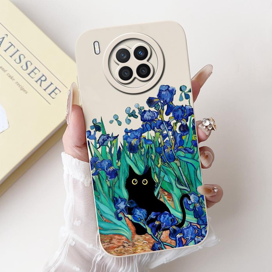 For Huawei Nova 8i Case Honor 50 Lite NTN-L22 Luxury Candy Painted Cover Soft TPU Phone Case For Honor 50 Lite Nova8i Back Cover