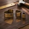 3pcs Heart Shaped Leather Cutting Die Tool Steel Leather Craft Cutter  Earring Jewelry Making