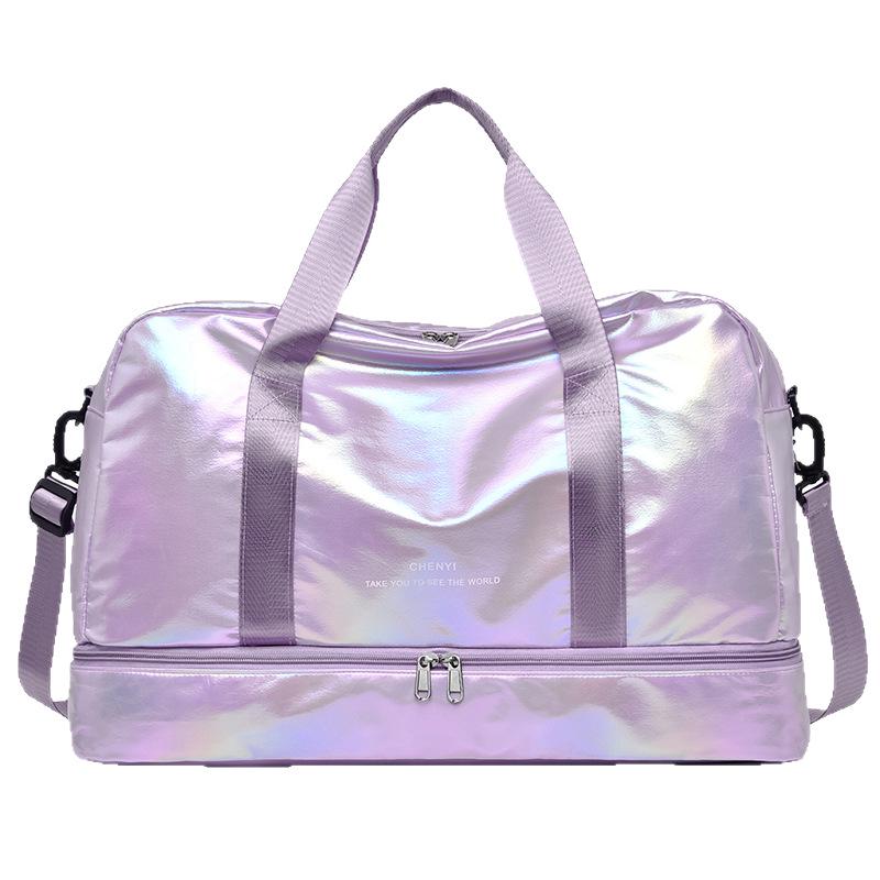 Women's Glossy Sport Yoga Bag 2025 - Stylish Crossbody & Handheld Travel Bag, Ideal for Fitness Enthusiasts.