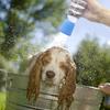 Bottle Cap Shower Sprinkler Portable Silicone Pet Shower Head Bottle Cap