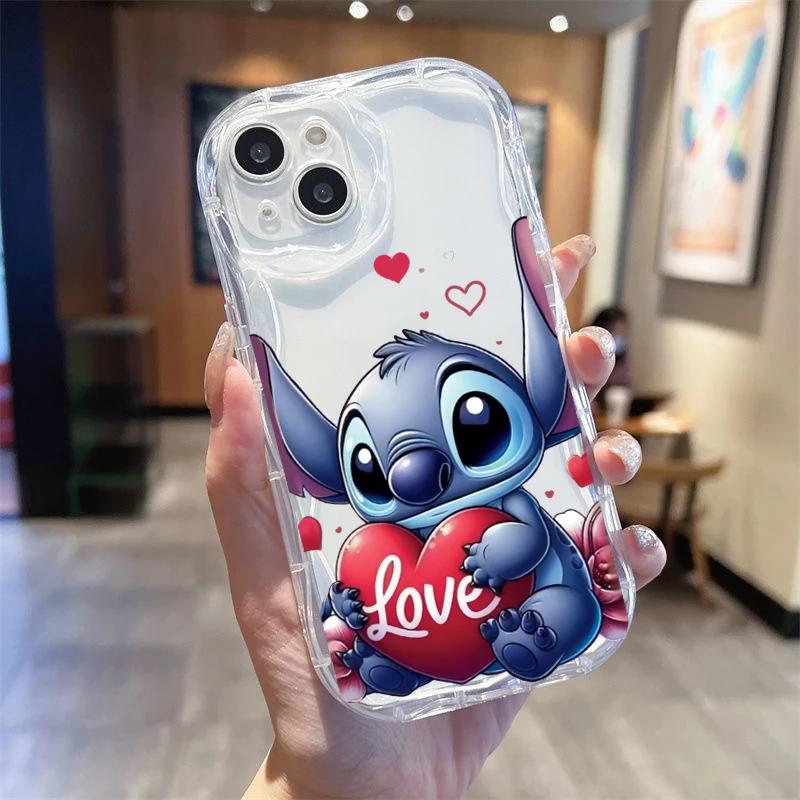 Etui na telefon Stitch Angel Baby do Huawei Honor 400 90 200 Lite X5 Plus X5B X6A X6B X7B X8B X9B X6C X7A X8A X8C Silikonowe Etui