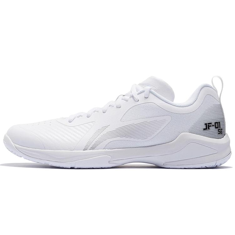 

LiNing Sprint SE Cushioned Slip Resistant Abrasion Resistant Breathable Low Top Badminton Shoes Unisex White 43.5