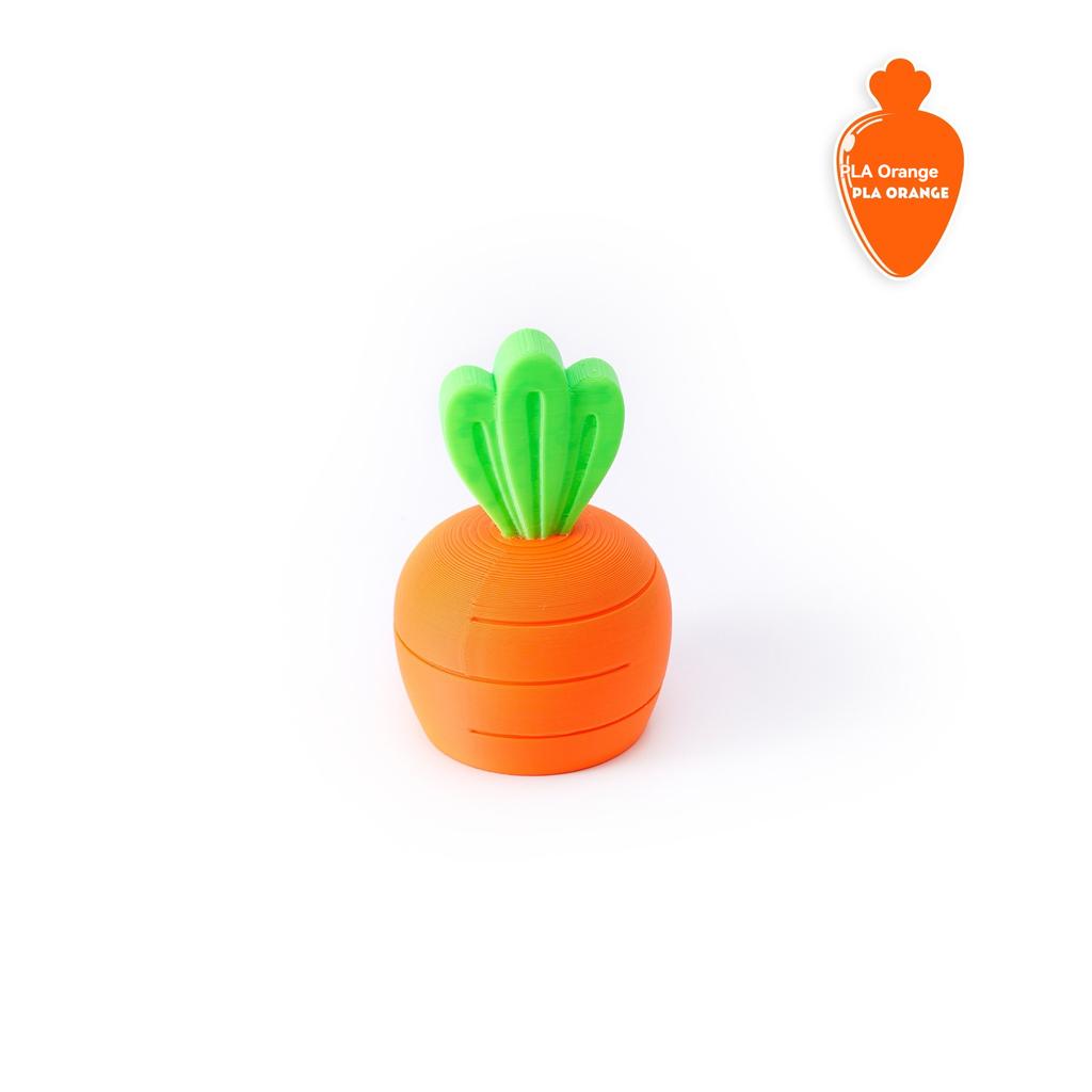 3D Printed Colorful Carrot Model Scalable Unzip Toys Desktop Decorations for Kids Gifts School Travel and Home