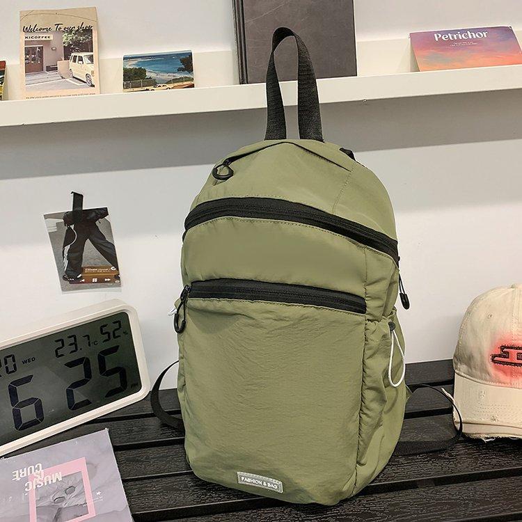 Schoolbag Backpack New Commuter Student Backpack Light Leisure Travel Bag Large Capacity Outdoor Sports Hiking Hiking Bag