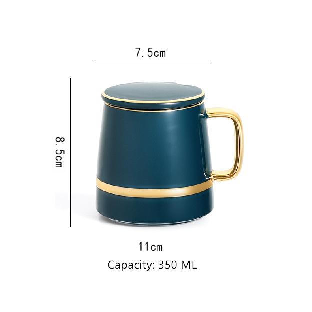Nordic Luxury Ceramic Coffee Cup