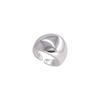 Stylish Open-finger Copper Ring For Women Chic Geometric Design Statement Jewelry
