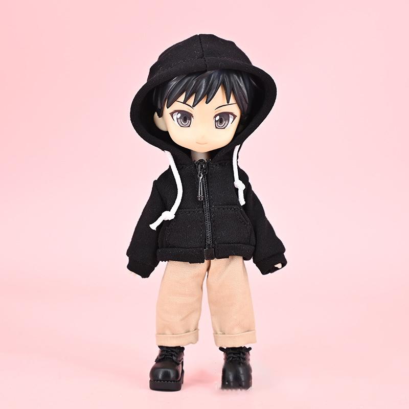 HOUZIWA OB11 Puppenkleidung Hoodies für P9 Molly 1/12 BJD Puppen