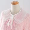 Girls Lace Shirt Detachable Collar for Womens Adjustable Strap  Lace Up Shawl Small Shoulder Wraps Small Cape Fake Collar