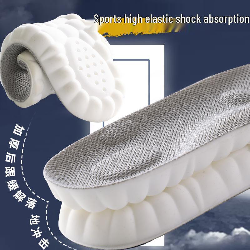 Cloud Fußgewölbe-Einlagen: Superweicher, Stoßdämpfender, Schweißableitender Komfort für Männer und Frauen.