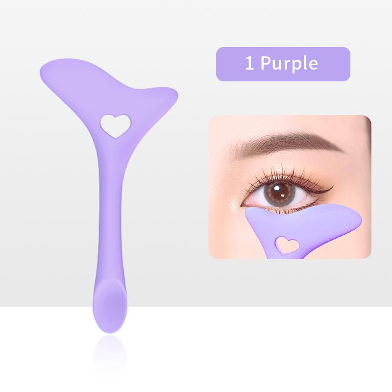 

Многофункциональная подводка для глаз, трафарет, кончики крыльев, силиконовая подводка для глаз, Marscara, губная помада для рисования, средство для ношения, многоразовые инструменты для макияжа фиолетовый