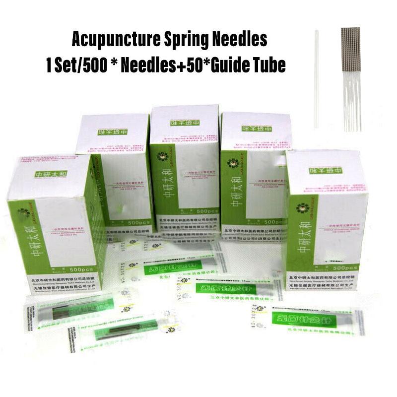 Jarní Akupunktura Zhongyantaihe Jehly 500 W Vodící Trubička Masáž Baňkování Léčit