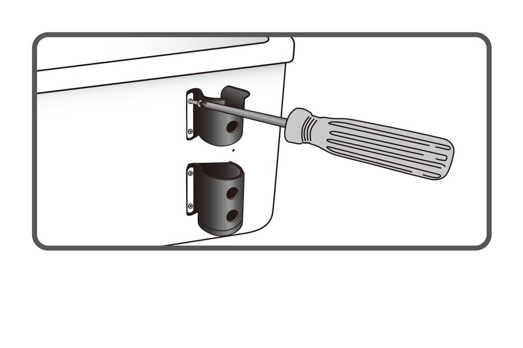 Daiichi Seiko MS Rod Rack 45 Separate White Rod Holder for Fishing