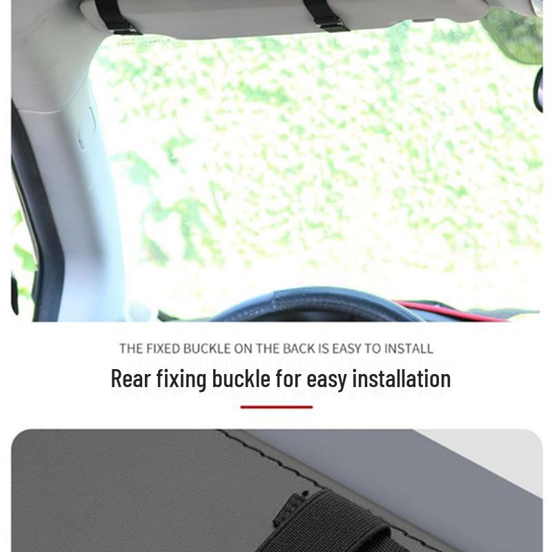 Portable Retractable Car Sun Visor: Anti-Glare, Eye Protection Model In Stock