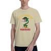 1 Stück Grünes Novelty 100% Baumwolle T-Shirt Llittle Shops Oberteile T-Shirts Für Unisex