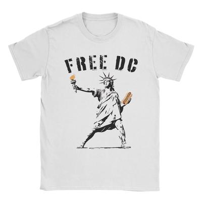 Streetwear T Shirt Summer Dc Sandwich Guy Fashion T-Shirts Cotton Tee Shirt for Mens Aesthetic Printed Short Sleeve Tops