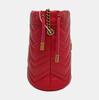 [Pre-Owned] GG Marmont Gold Logo Quilted Drawstring Bucket Bag - Very Good #VE6LP0