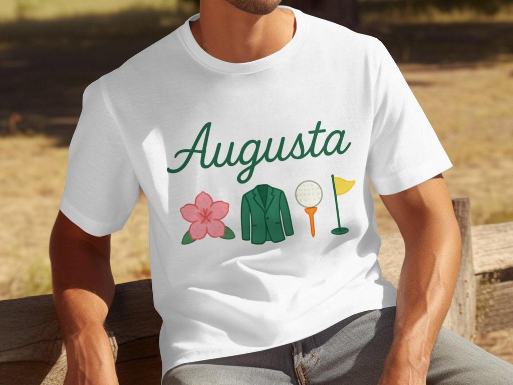 Augusta Golf Shirt – Masters Green Jacket Azalea Golf Tee – Golf Lover Gift – Golf Tournament Fan Shirt – Spring Classic Tribute Tee