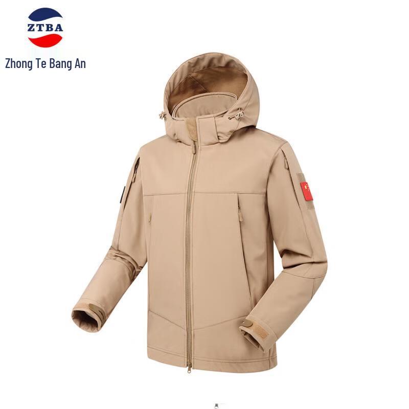 Men s Warm Hooded Work Jacket 1
