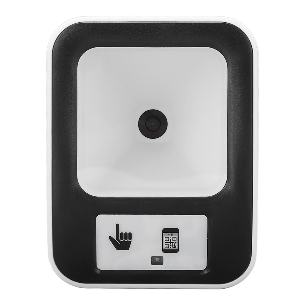 Desktop Barcodes Scanner USB Omnidirectional Hands Free Barcode Reader for Mobile Payment