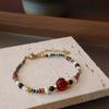 Natural Stone Bracelet Titanium Steel Does Not Fade Hand Jewelry Agate Fashion Women Daily Jewelry Lucky Gift
