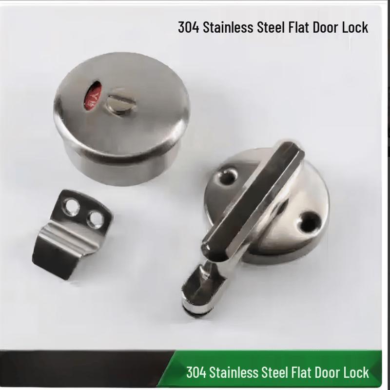 304 Stainless Steel Public Restroom Indicator Lock